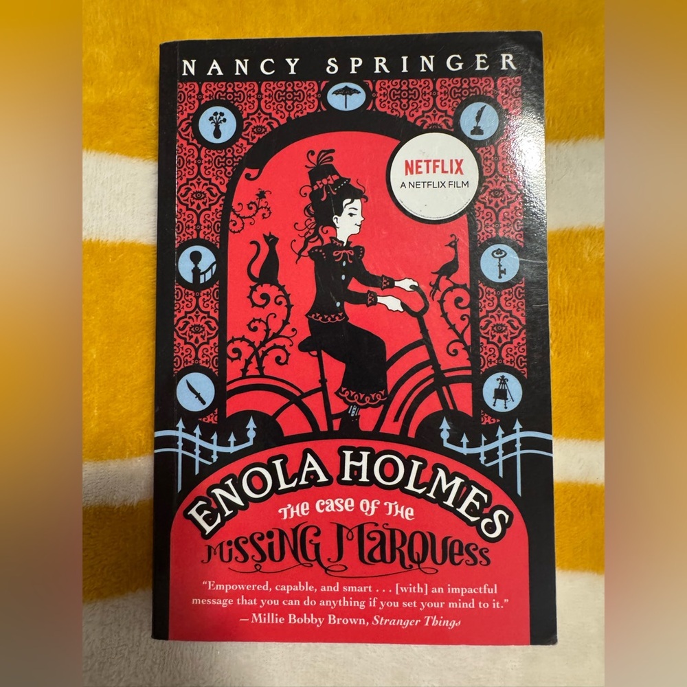 Enola Holmes Book - The Case of the Missing Marquess